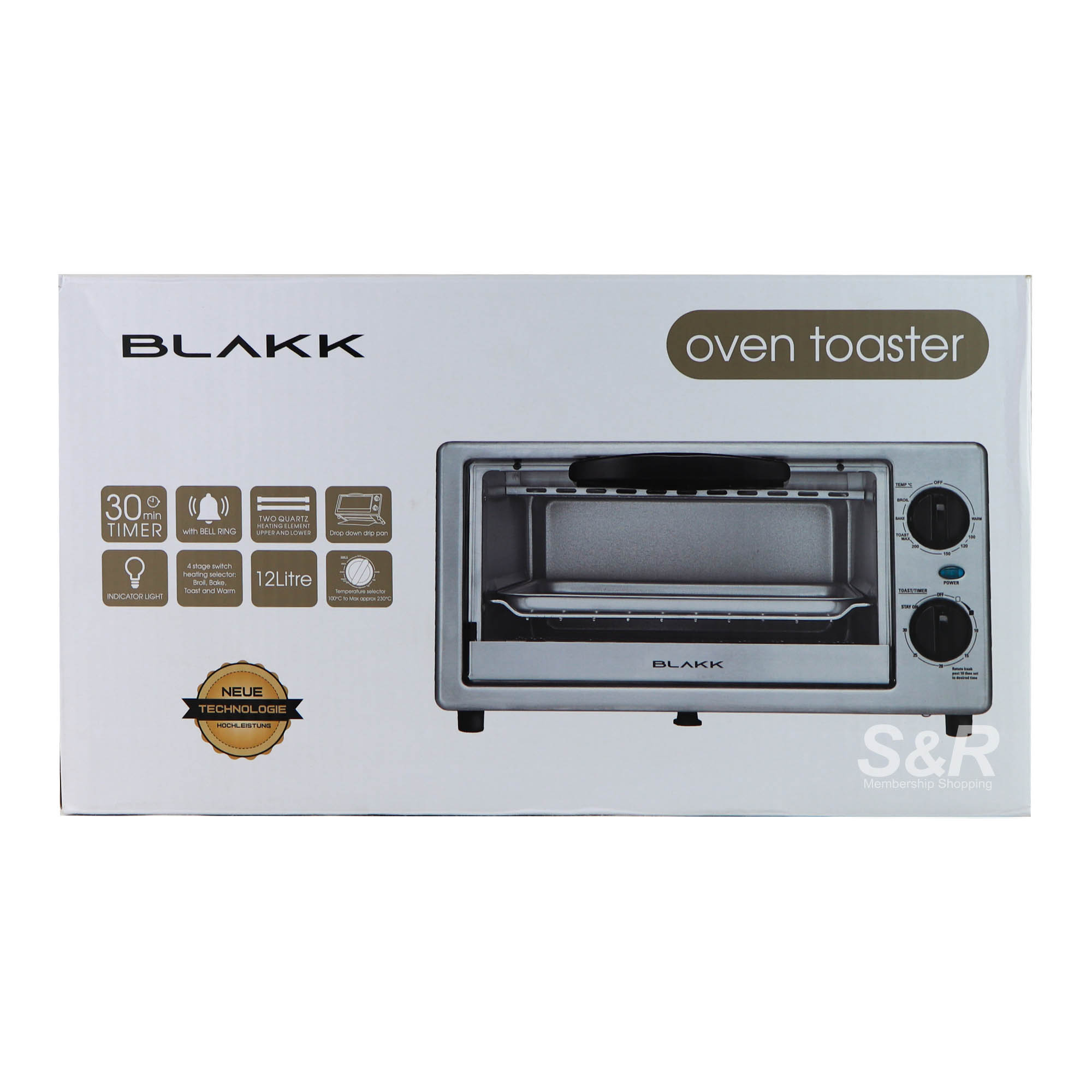 Blakk Oven Toaster KLOT 12L 1 box